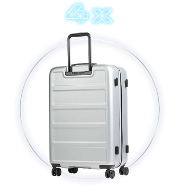 4x Samsonite bőrönd